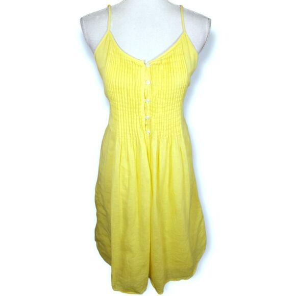 OLD NAVY YELLOW DRESS SZ.L EUC - Picture 1 of 9